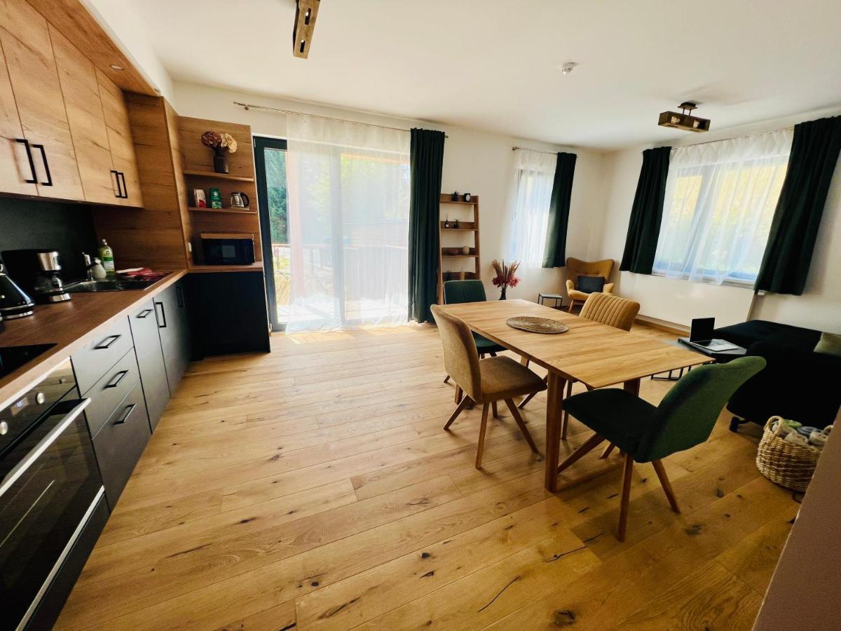 יאנסקה לזנה Family 2 Bedroom Ski&Bike Apartment With Terrase מראה חיצוני תמונה